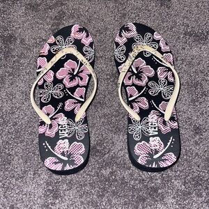 Las Vegas wedge flip flops
